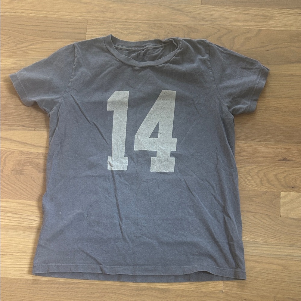 Brandy Melville Gray Crewneck Tee